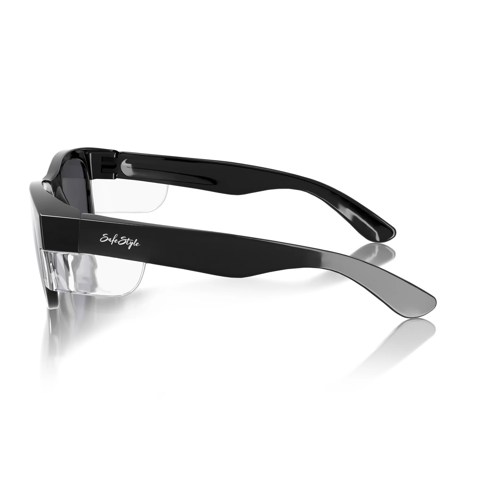 Classics Black Frame Polarised Lens Safety Glasses - Image 3