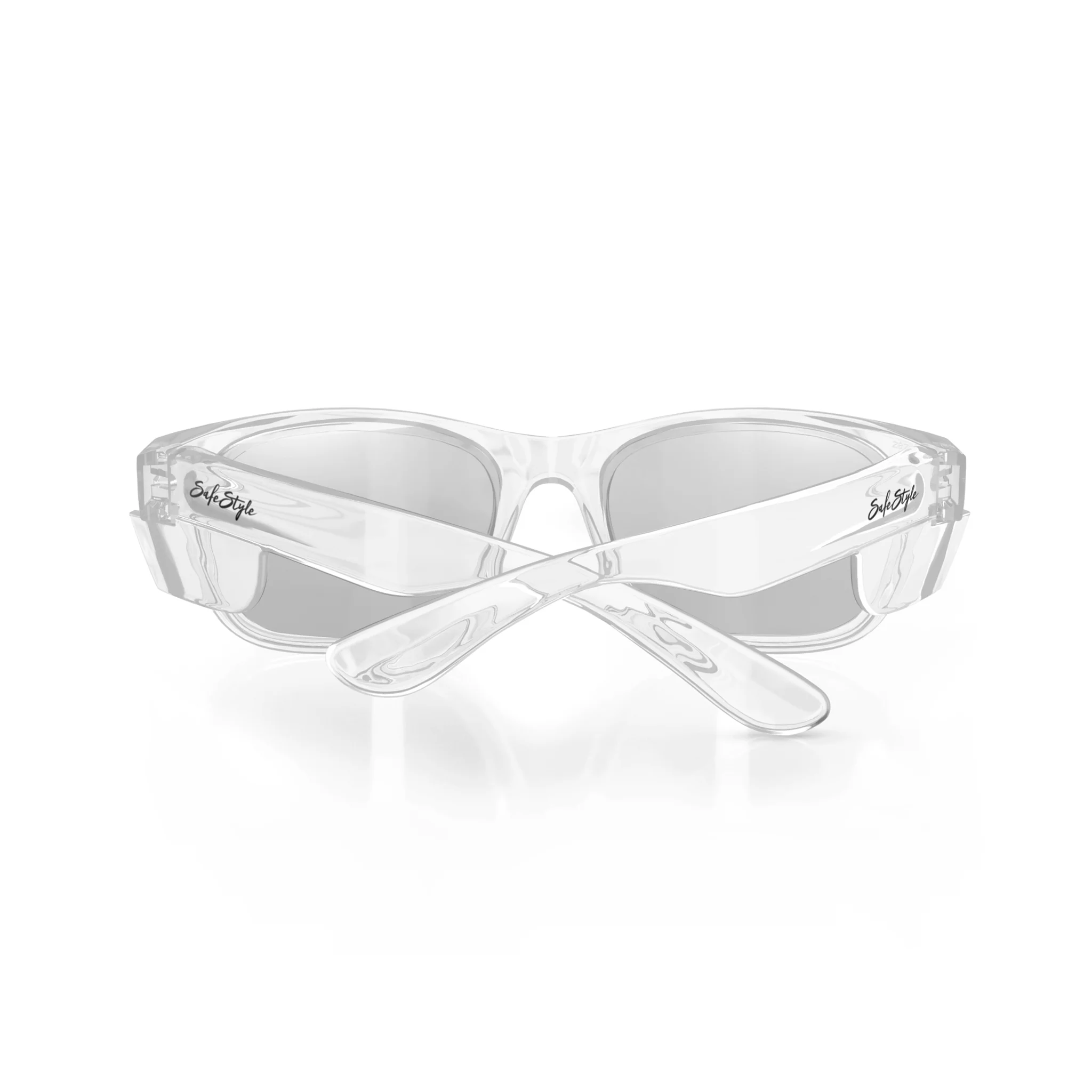Classics Clear Frame Hybrids Photochromic Lens Safety Glasses - Image 4