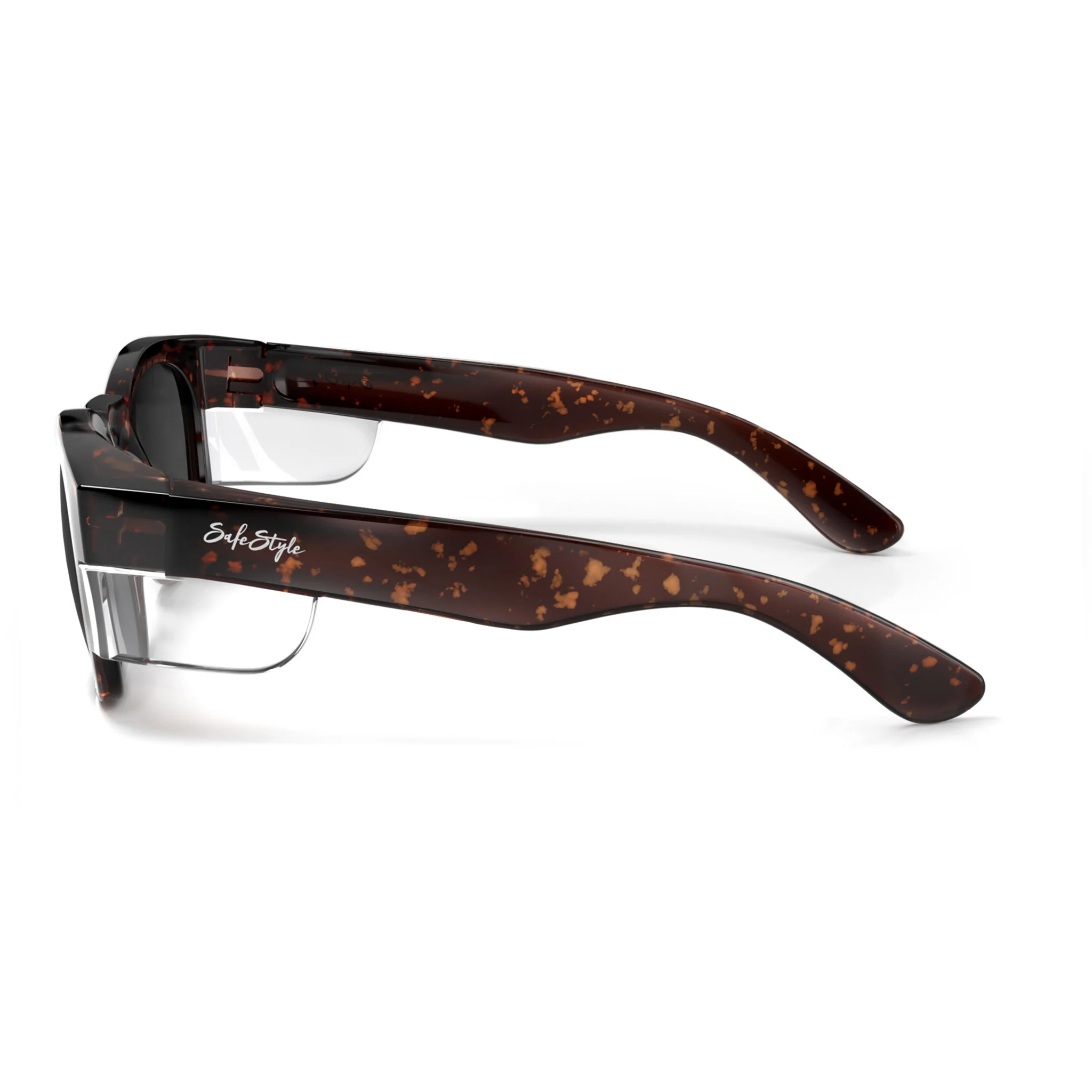 Cruisers Brown Tort Frame Polarised Lens Safety Glasses - Image 3