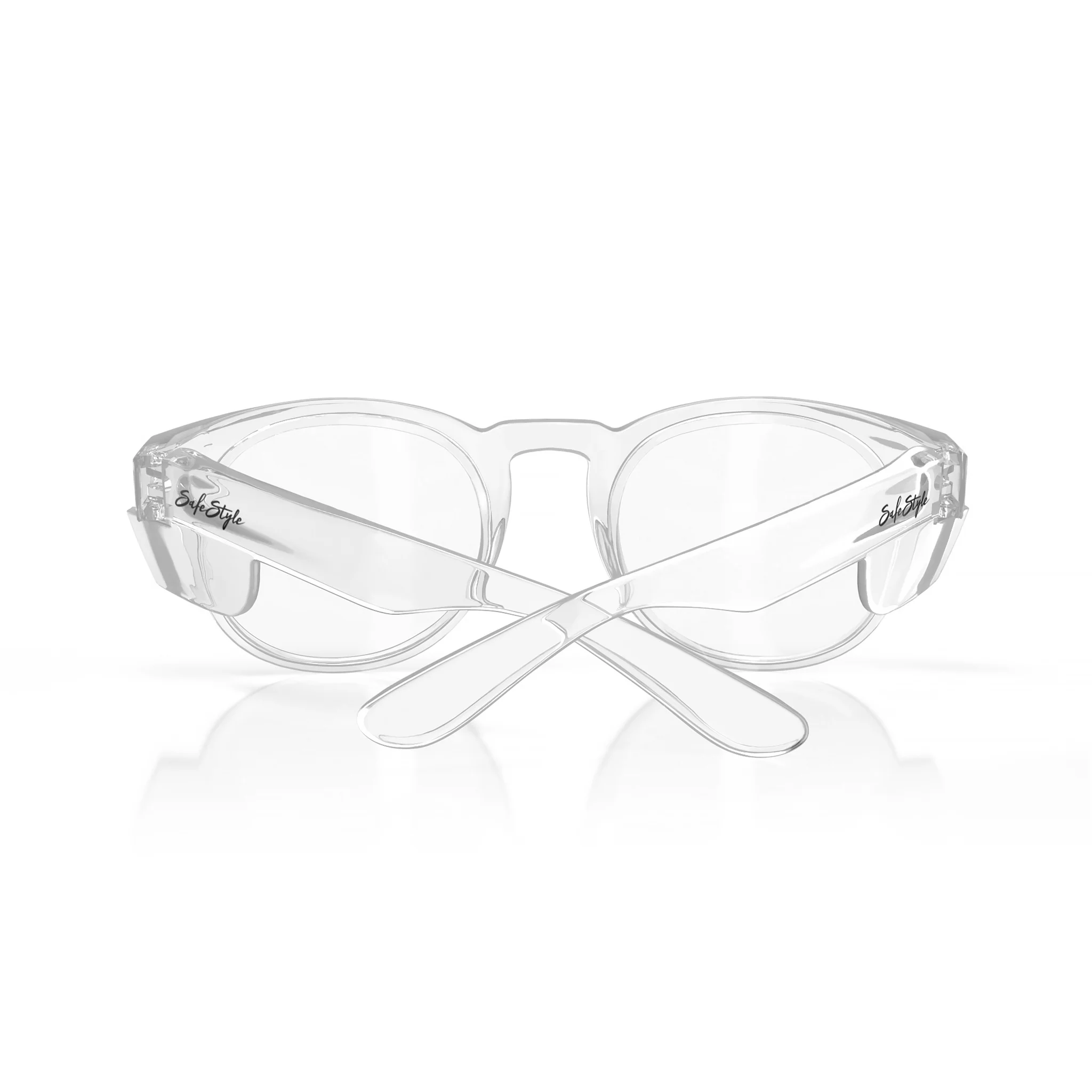 Cruisers Clear Frame Clear Lens Safety Glasses - Image 6