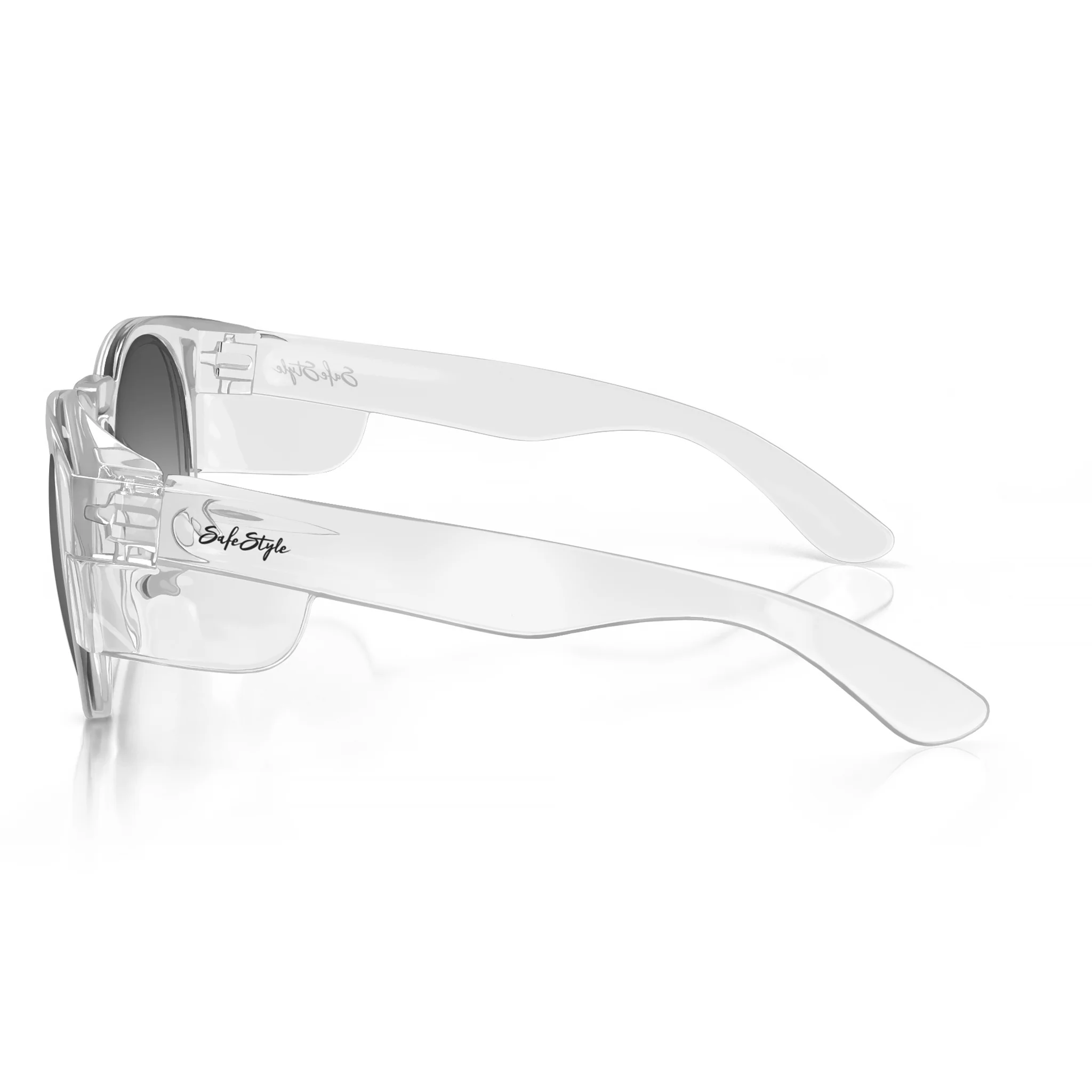 Cruisers Clear Frame Tinted Lens Safety Glasses - Image 3