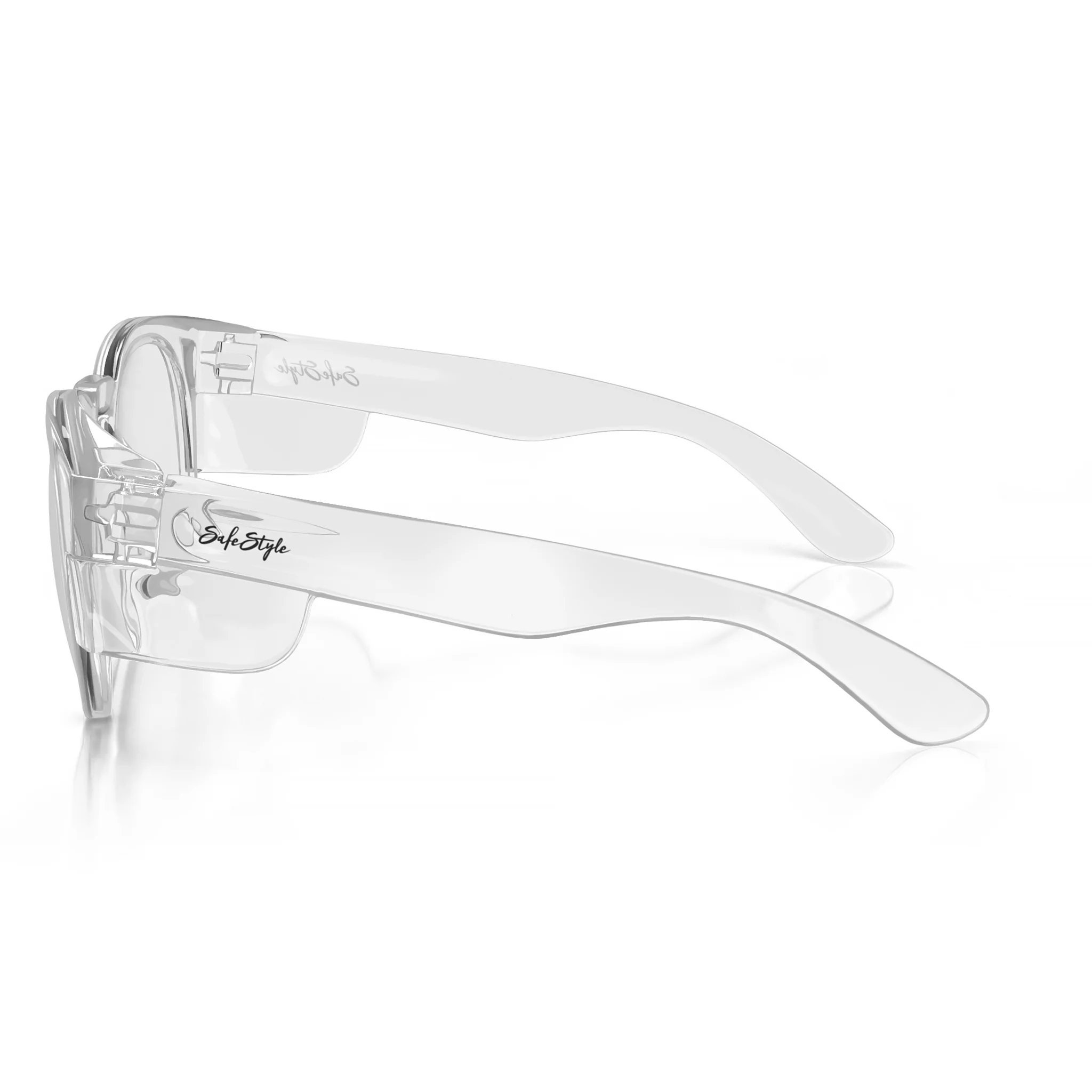 Cruisers Clear Frame Prescription Safety Glasses - Image 3