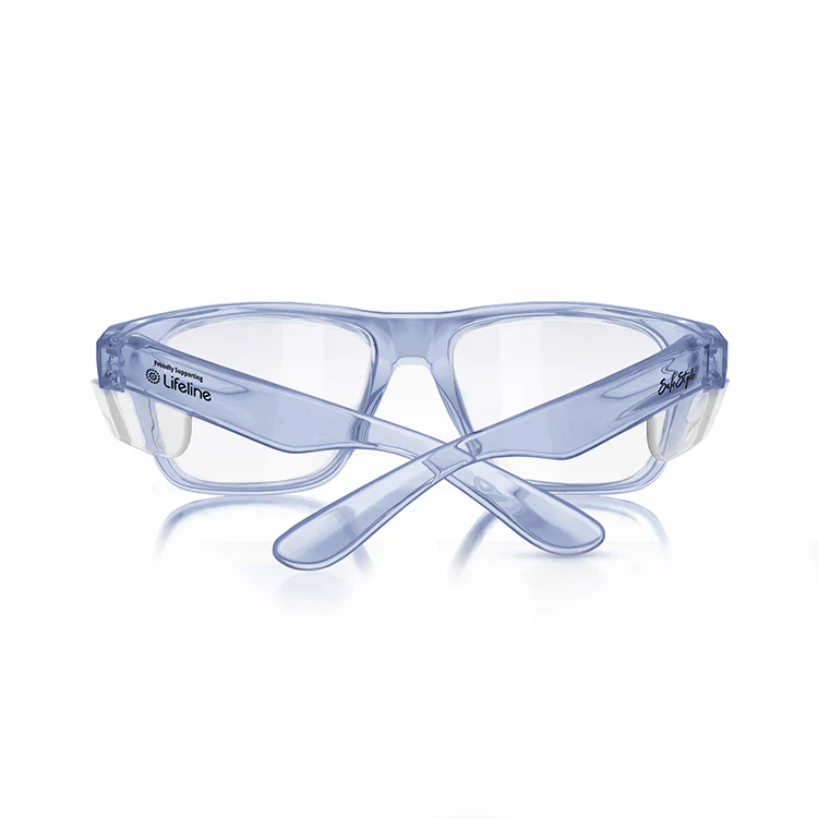 Fusions Blue Prescription Safety Glasses - Image 4