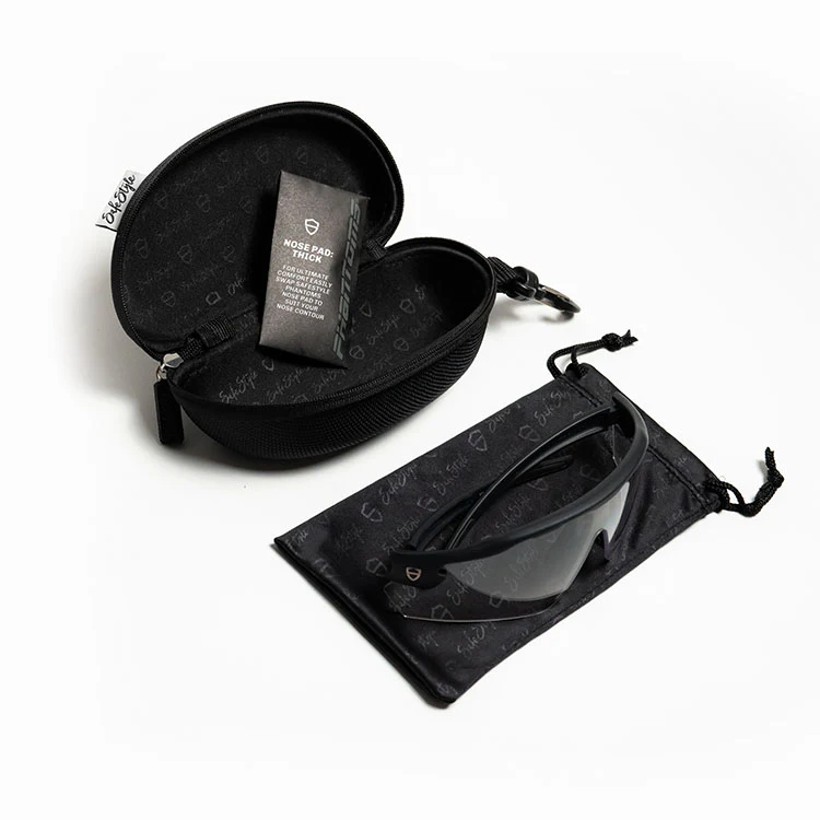 Phantoms Matte Black Frame Clear Lens Safety Glasses - Image 5