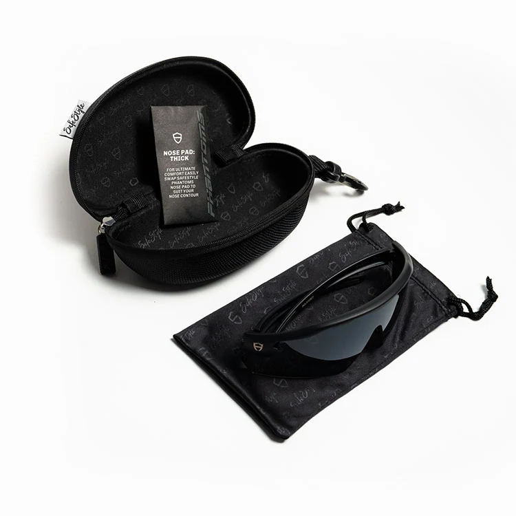 Phantoms Matte Black Frame Tinted Lens Safety Glasses - Image 5