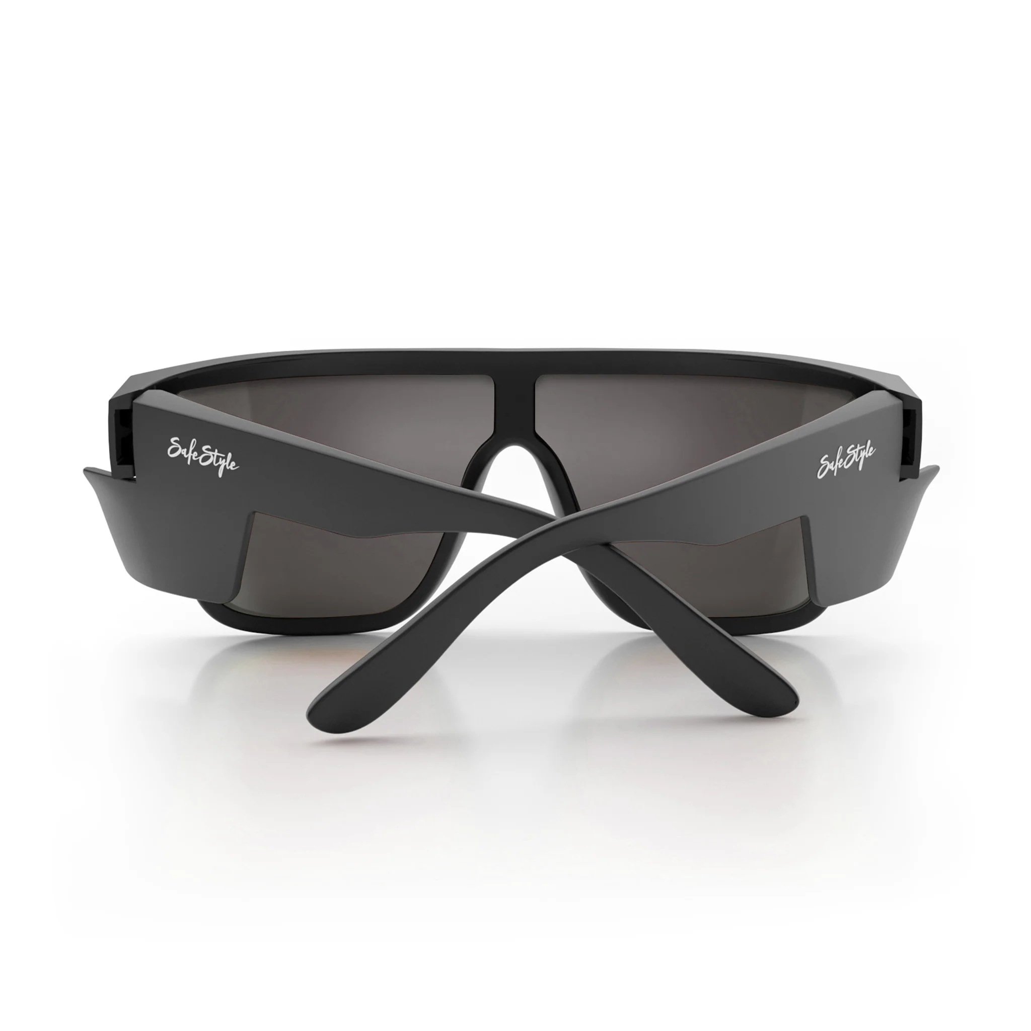 Primes Matte Black Frame Reflectors Red Lens Safety Glasses - Image 4